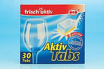 Geschirreiniger - TABS frisch*aktiv 5 x 60 Stck. 