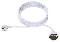 SCHUKO-Verlängerung FR weiß 3x1,5qmm 10m